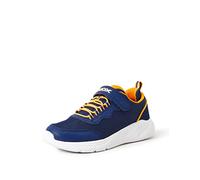 Geox Fille J Sprintye Boy Shoes, Navy Orange, 34 EU