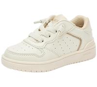 Geox Fille J Washiba Girl D Basket, Lt Ivory, 30 EU