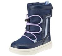 Geox Fille J Willaboom Girl Bateau cheville, Navy Sky, 30 EU