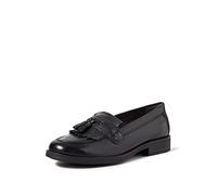 Geox Fille Jr Agata A Mocassins, Black, 26 EU