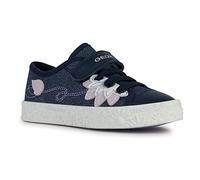 Geox Fille Jr Ciak Girl Basket, Bleu Marine, 26 EU