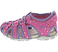 Geox Fille Jr Sandal Roxanne A Sandales, Fuchsia/Lilac, 27 EU