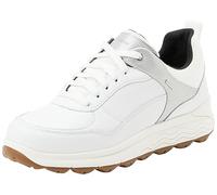Geox Fille Spherica 4x4 ABX Shopping-Feed;Mujer;Zapatillas-Bajas-Mujer, Blanc Argent, 40 EU