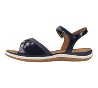 Geox - Flat Sandales - Femme - Chaussures - Bleu - Taille: 38 EU