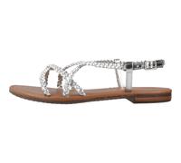 Geox - Flat Sandales - Femme - Chaussures - Gris - Taille: 36 EU