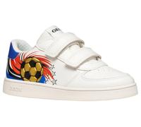Baskets basses enfant garcons Geox J ECLYPER BOY D Blanc 29