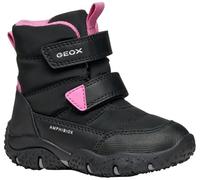 Geox Garçon Fille B Baltic Girl B ABX Bottines à la Cheville, Noir Fuchsia, 25 EU