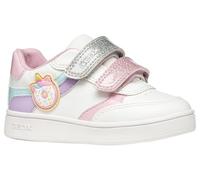 Geox Garçon Fille B Eclyper Girl B Basket, Optic White Lt Lilac, 27 EU