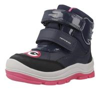 Geox Garçon Fille B FLANFIL Girl B ABX Botte de Neige, Navy/Fuchsia, 25 EU