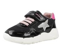 Geox Garçon Fille B Flexyper Mini Girl Basket, Noir Fuchsia, 27 EU