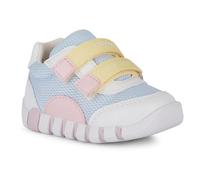 Geox Garçon Fille B Iupidoo Girl A Basket, Blanc Cristal, 25 EU