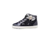 Geox Garçon Fille B Kilwi Girl B Basket, DK Navy Silver, 21 EU