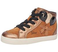 Geox Garçon Fille B Kilwi Girl B Basket, Whisky Black, 21 EU