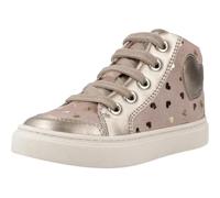 Geox Garçon Fille B Nashik Girl Basket, Beige foncé, 25 EU
