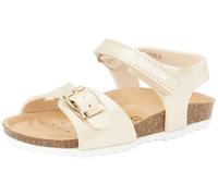 Geox Garçon Fille B Sandal Chalki Girl, Platine, 27 EU