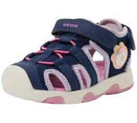 Geox Garçon Fille B Sandal Multy Girl, Bleu Marine Lilas, 27 EU