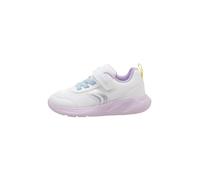 Geox Garçon Fille B Sprintye Girl D Basket, Blanc Multicolore, 27 EU
