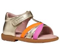 Geox Garçon Fille B VERRED A Sandale, Platinum, 27 EU