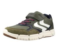 Geox J Flexyper Boy B Basket, Bleu Marine Militaire, 39 EU