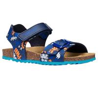 Geox J Ghita Boy B Sandales Bleu marine/bleu LT, 30 EU