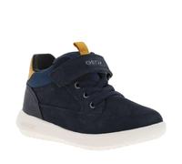 Geox Garçon Hyroo Boy Bateau cheville, Navy Ochre, 26 EU