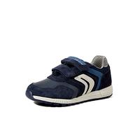 Geox Garçon J Alben Boy E Sneakers, Navy/Dk Avio, 28 EU