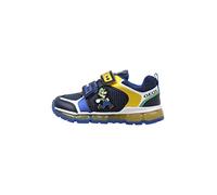 Geox Garçon J Android Boy A Sneakers, Royal/Yellow, 26 EU
