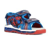 Geox Garçon J Android Boy Sandal, Bleu Marine Royal, 30 EU