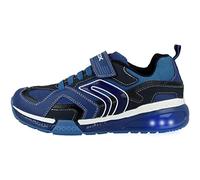 Geox Garçon J Bayonyc Boy A Sneakers, Royal/Lt Blue, 28 EU