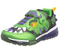 Geox Garçon J Bayonyc Boy Basket, Green Purple, 34 EU