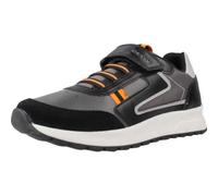 Geox Garçon J Briezee Boy Basket, Black Orange, 36 EU