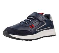 Geox Garçon J Briezee Boy Basket, Navy Dk Red, 39 EU