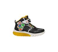 Geox Garçon J Ciberdron Boy Garcon, Black Yellow, 28 EU