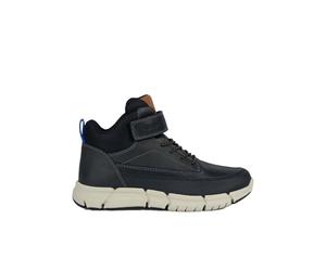 Geox Garçon J Flexyper Boy Bateau cheville, Noir, 41 EU