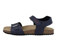 Geox Garçon J Ghita Boy B Sandales, Navy/Red, 34 EU