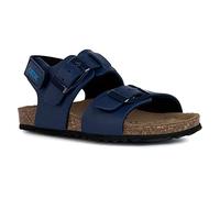 Geox Garçon J Ghita Boy Sandal, Bleu Marine, 24 EU
