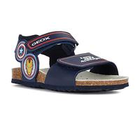 Geox Garçon J Ghita Boy Sandal, Bleu Marine, 33 EU