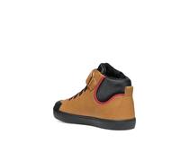 Baskets montantes enfant garcons Geox J GISLI BOY Marron 34