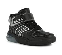 Geox Garçon J Grayjay Boy A Sneakers, Black, 32 EU