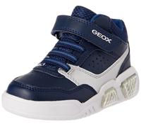 Baskets montantes enfant garcons Geox J ILLUMINUS BOY B Marine 33