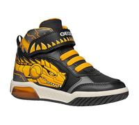 Geox Garçon J Inek Boy A, Black Yellow, 27 EU