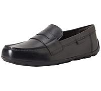 Geox Garçon J New Fast Boy A Mocassins, Black, 30 EU