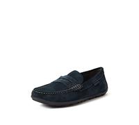 Geox Garçon J New Fast Boy A Mocassins, Navy, 35 EU