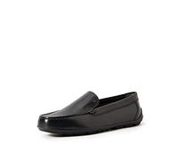 Geox Garçon J New Fast Boy B Mocassins, Black, 28 EU