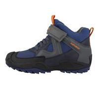 Geox Garçon J New Savage Boy B A Chaussures, Blue/Dk Grey, 25 EU