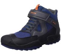 Geox Garçon J New Savage Boy B A Chaussures, Blue/Dk Grey, 39 EU
