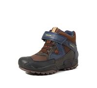 Geox Garçon J New Savage Boy B A Chaussures, Brown/Navy, 32 EU