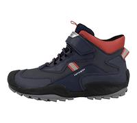 Geox Garçon J New Savage Boy B A Chaussures, Navy/Red, 24 EU