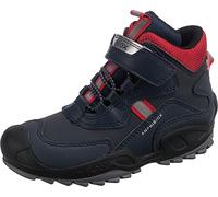 Geox Garçon J New Savage Boy B A Chaussures, Navy/Red, 32 EU