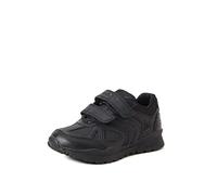 Geox Garçon J Pavel C Sneakers, Black, 37 EU